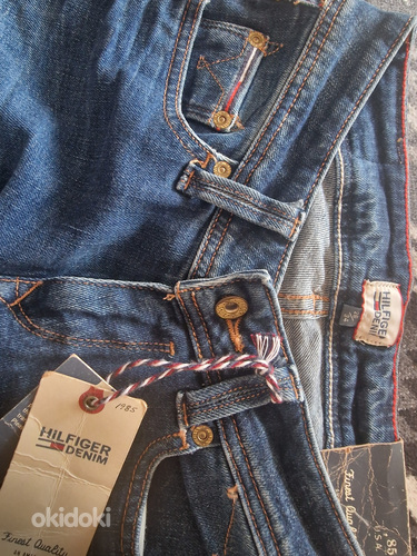 Новые джинсы Hilfiger Regular, размер 26, длина 34. (фото #2)