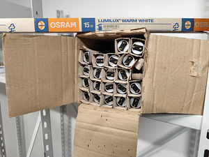 Müüa Luminofoortorud Osram L 15W/830 43cm. 21tk (1 foto / 3)