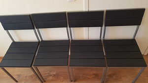 Laud ja 4 tooli, söögilaua komplekt, aiamööbel (5 foto / 8)