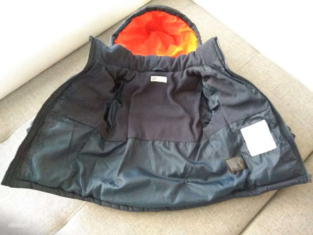 Теплая куртка H&M, размер 92 (1,5-2 года) (фото #3)