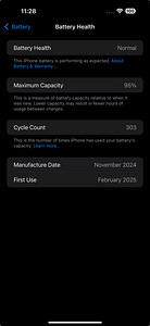 iPhone 16 Pro Max 256 GB + Garantii kuni 16.02.26 (4 foto / 5)