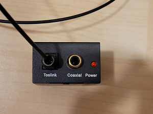 DAC Toslink/koaksiaal üleminek RCA (3 foto / 3)