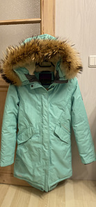 Huppa parka mündiroheline S (s/m) (2 foto / 8)