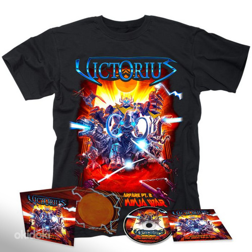 Rokkbändi *Victorius* T-särk - uus, originaal!! - suurus L