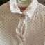 Праздничная белая блузка для девочек размеров 122 и 134 (фото #4)