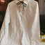 Праздничная белая блузка для девочек размеров 122 и 134 (фото #5)