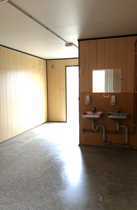Soome soojak/ ehitussoojak wc ja duššiga (4 foto / 6)
