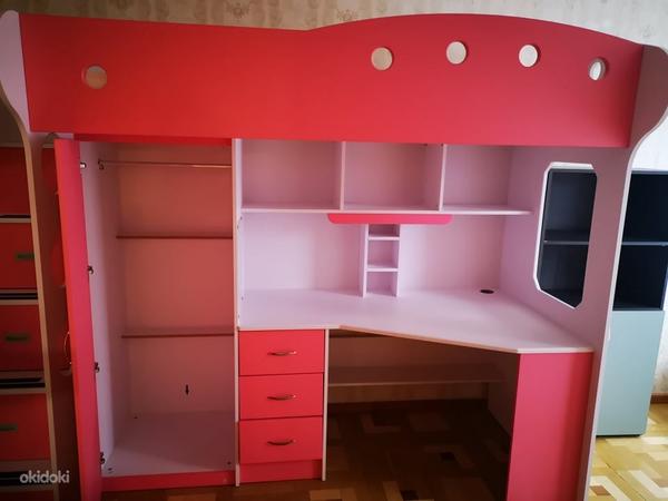 Двухъярусная кровать со столом и шкафом Кровать-чердак Salo (фото #5)