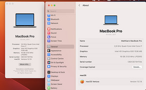 MacBook Pro 15” (2017) 16 ГБ RAM 500 ГБ SSD (6 фото из 8)