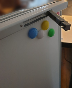 Valgetahvel 96 x 66cm Whiteboard (3 foto / 4)