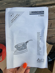 Triikraud I 7002 auruimurile SV, Kärcher (2 foto / 2)