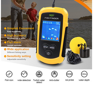 Lucky FISH FINDER SONAR 100M LCD ЭКРАН (2 фото из 9)