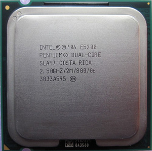 Intel Dual-Core E5200, socket 775