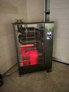 Diisel infrapunakiirgur toruga, TKH-100 – 10000kcal/h (2 foto / 3)