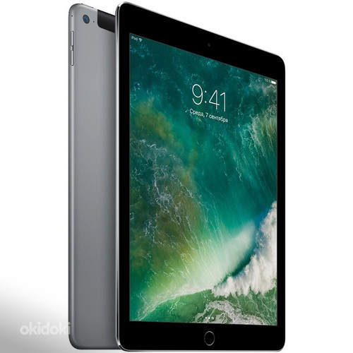 iPad Air 2, 64 GB Wi-Fi + Cellular (4G) · Space Gray (фото #1)