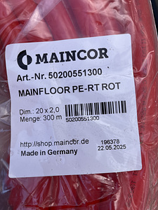 Mainfloor PE-RT 20×2 põrandakütte toru (1 foto / 6)