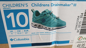 Columbia võrktossud, suurus 27, stp 17cm (3 foto / 3)
