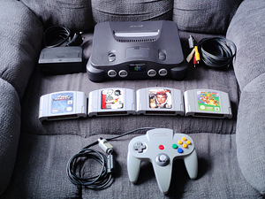 Nintendo 64 (с играми)