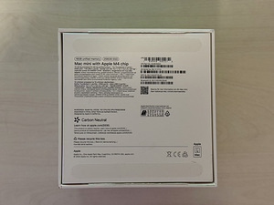 Apple Mac Mini M4 16/256GB nagu uus! Garantii 08.2026 (5 foto / 5)