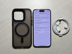 Apple iPhone 15 Pro 512GB Blue Titanium nagu uus! Aku 100% (8 foto / 9)