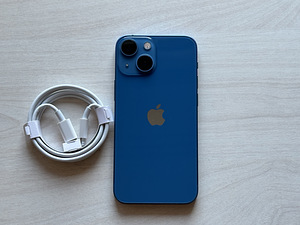 Apple iPhone 13 mini 128GB Blue väga heas korras! (1 foto / 8)