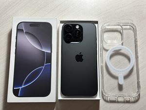 Apple iPhone 16 Pro Black Titanium 128GB как новый! Aky 97% (1 фото из 8)