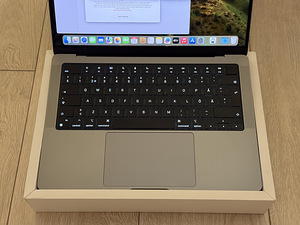 Apple Macbook Pro 14 M1 Pro 16/512GB Space Gray SWE nagu uus (5 foto / 9)