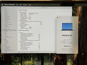 Apple Macbook Air 15 M2 8/256GB Midnight ENG/RUS аккумулятор 100% (7 фото из 10)