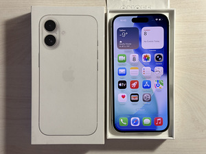Apple iPhone 16 White 128GB nagu uus. Garantii kuni 12.2026 (6 foto / 7)