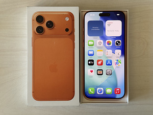 Apple iPhone 17 Pro Max 512GB Cosmic Orange cycle count 10 (7 foto / 10)