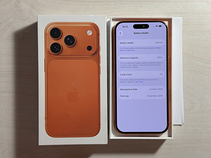 Apple iPhone 17 Pro Orange 256GB nagu uus! Garantii 12.2027 (7 foto / 7)