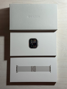 Apple Watch Ultra 2 Natural Ti Milanese Loop nagu uus! (1 foto / 8)