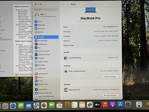 Apple Macbook Pro 13 2016 i5 16/512GB Silver SWE nagu uus! (7 foto / 7)