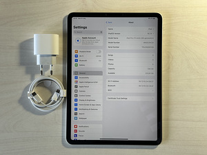 Apple iPad Pro 11 M2 WiFi 256GB Silver, nagu uus! (7 foto / 7)