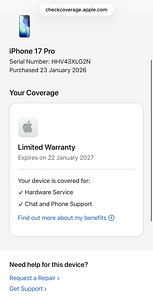 Apple iPhone 17 Pro Silver 256GB nagu uus! Aku 100%, cc 8 (10 foto / 10)