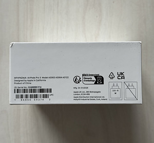 Apple Airpods Pro 3 uus, kinnises pakendis, garantii 2a (3 foto / 3)