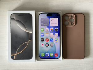 Apple iPhone 16 Pro Max Natural Ti 256GB, аккумулятор 100% CC50 (5 фото из 6)