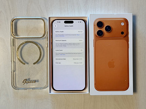 Apple iPhone 17 Pro Max Orange 256GB nagu uus! Gar 03.2027 (7 foto / 8)