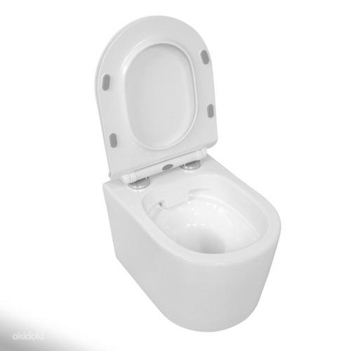 Настенный wc LaVita LOSO RIM+, SoftClose стульчак (фото #2)
