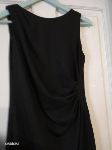 Красивое черное платье-стрейч M-L (фото #2)