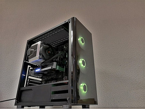 PC Intel core i7 - 10700k + GeForce RTX 3600 + LG Display (1 foto / 2)