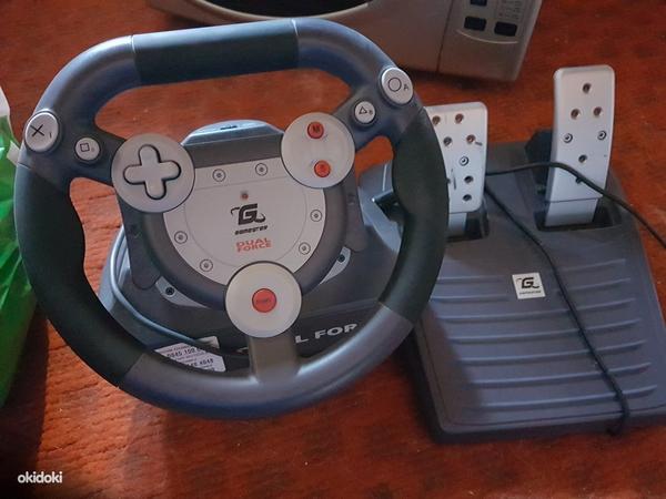 PS1 PS2 руль и педали (фото #1)