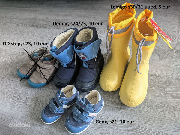 Laste jalatsid poisile 21-31 (foto #1)