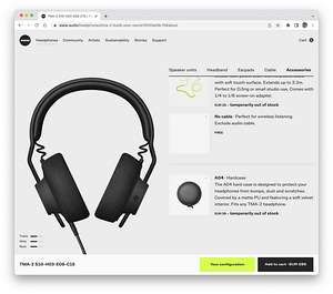 AIAIAI TMA-2 Studio Wireless Hi-Fi Kõrvaklapid Headphones (5 foto / 5)