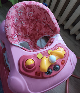 Lamamistool-kiik Fisher price ja käimistool (4 foto / 6)