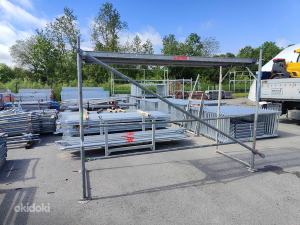 Kasutatud ja uued fassaaditellingud Plettac ja Layher