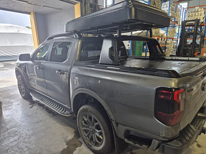 Auto katusetelk 210 x 160cm, must/valge– hall UUS! Laos! (5 foto / 6)