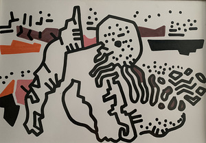 Jüri Kask. Abstraktne kompositsioon II, 1998