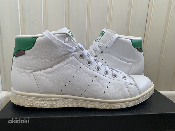 Nahast tossud/vabaajajalatsid Adidas/Stan Smith s.42