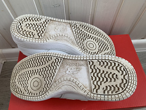 Valged nahast vabaajajalatsid/tossud New Balance s.37,5 (5 foto / 6)